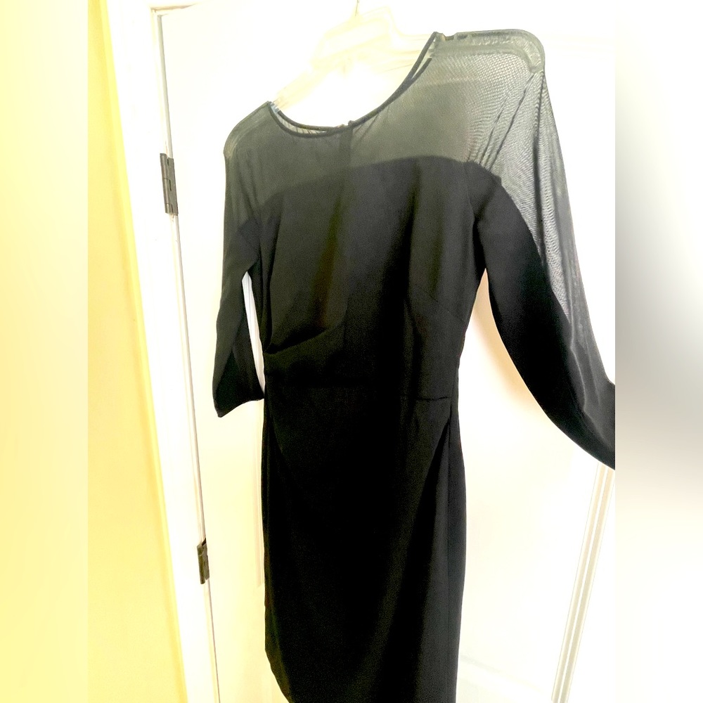 David Meister black cocktail dress, size 2, worn once